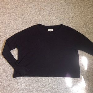 Dark Purple Aritzia TNA Long sleeve